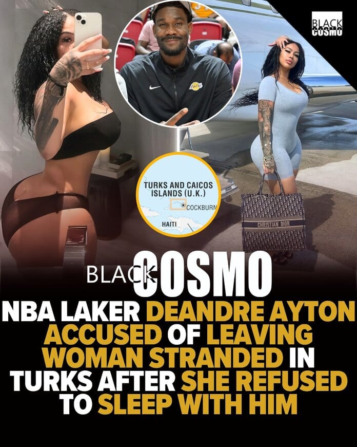 IG model CaribbeanCurlss Says Deandre Ayton Left Her Stranded in Turks & Caicos 