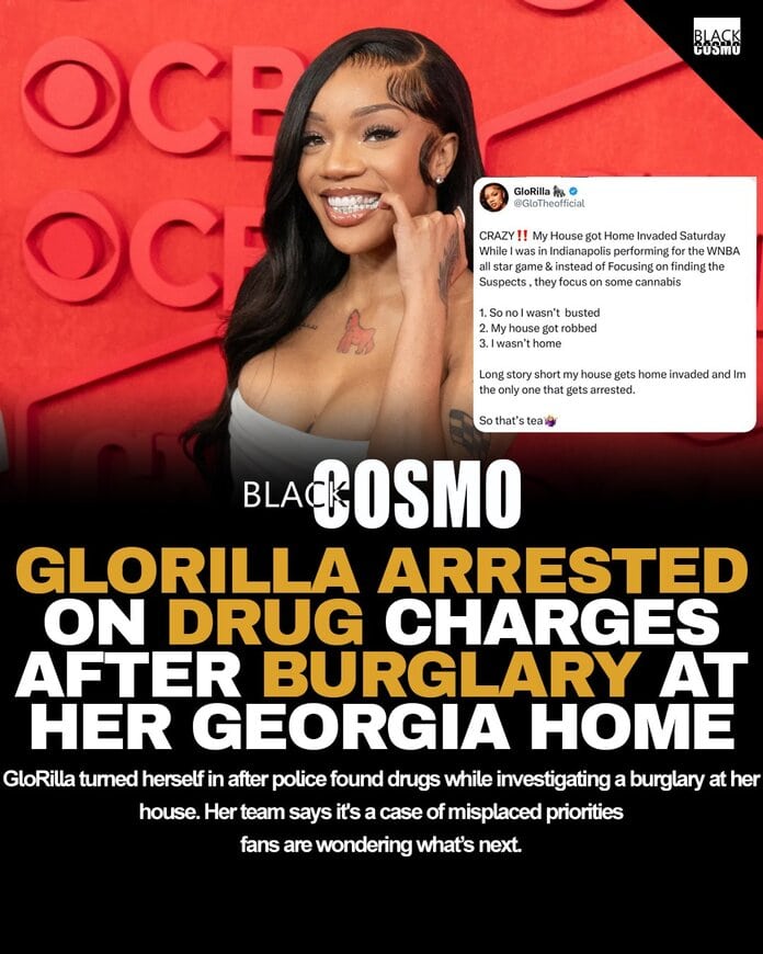 GloRilla Arrested on Drug Charges After Burglary at Her Georgia Home