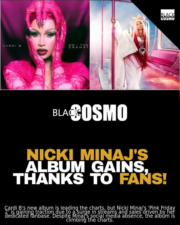 Nicki Minaj's 'Pink Friday 2' Dominates Streams!
