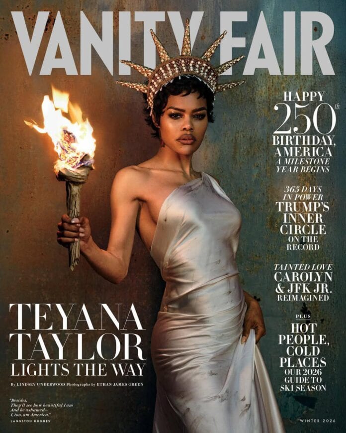 Teyana Taylor graces the cover of Vanity Fair.