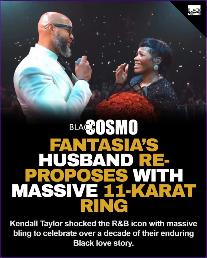 💍❤️ Fantasia’s Husband Re-Proposes After 11 Years — 11 Karats for 11 Years of Love