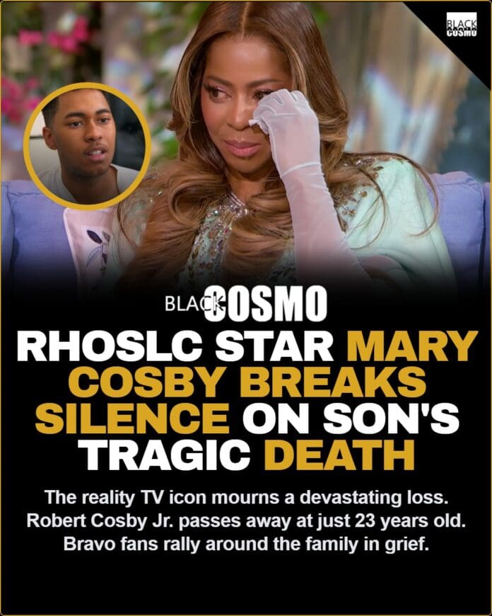 Mary Cosby RHOSLC star looking somber