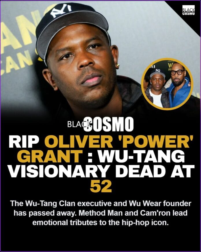 Oliver 'Power' Grant, Founding Member Of Wu-Tang Clan & Founder Of Wu Wear, Dies At 52