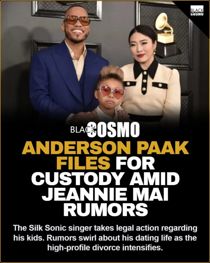 Anderson .Paak’s Wife Files Custody Request as Singer Is Linked to Jeannie Mai!