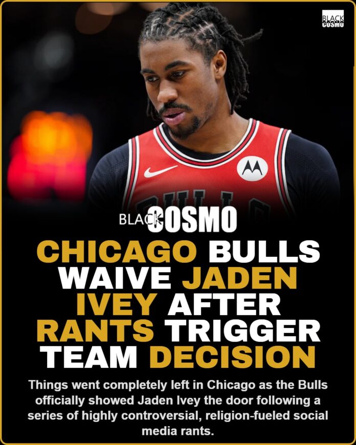 Portrait of [gold]Jaden Ivey[/gold] in Chicago Bulls uniform