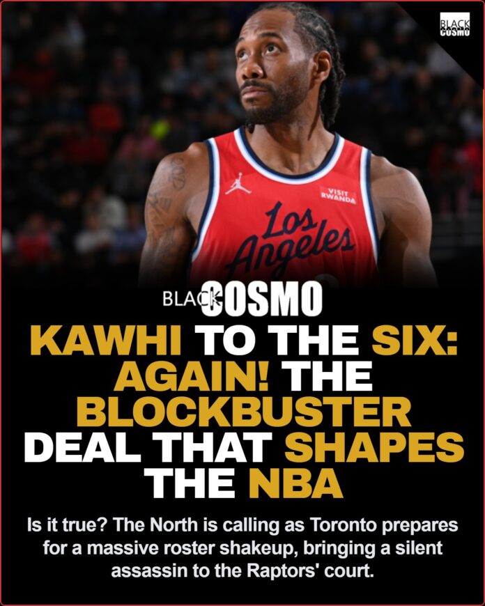 Kawhi Leonard on the basketball court