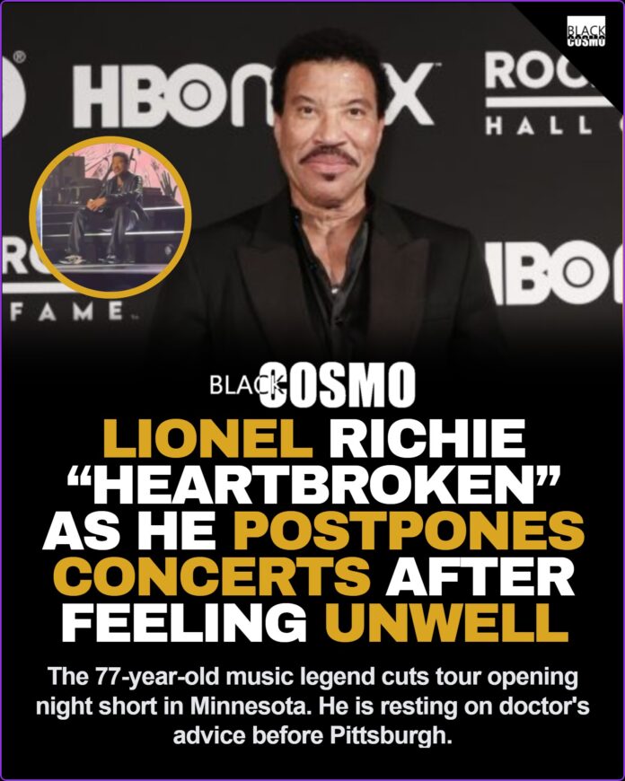 Lionel Richie performing on stage in a classic setting, illustrating his legendary music career.