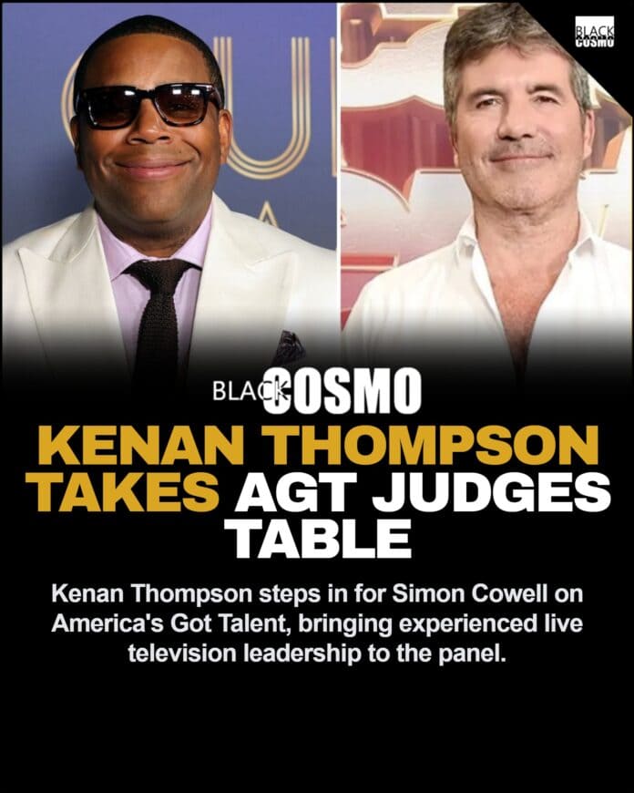 Kenan Thompson guest judging on America's Got Talent