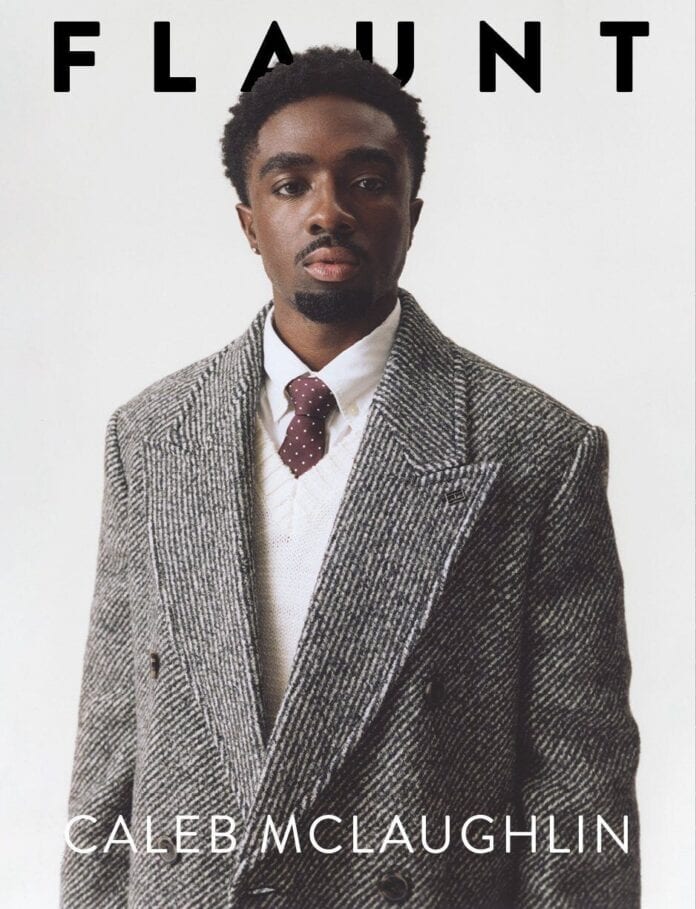 Caleb McLaughlin steps into high-fashion maturity for Flaunt Magazine Issue 201 