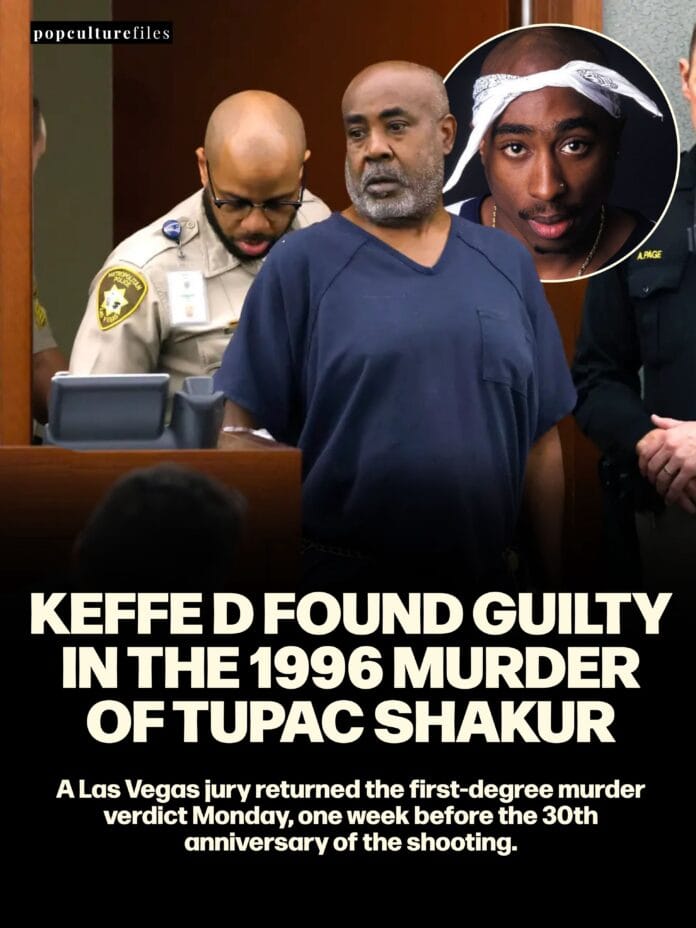 Keffe D Guilty in Tupac Murder Case After 30 Years