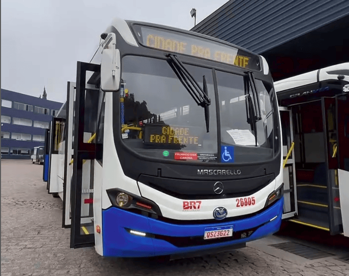 BR7 apresenta seus 10 novos ônibus para São Bernardo