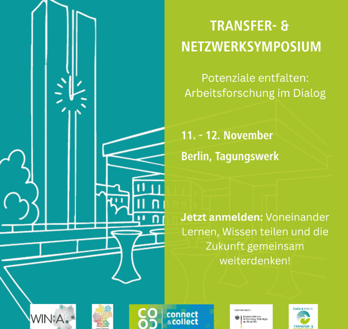 Transfer- und Netzwerksymposium in Berlin, Fokus auf Arbeitsforschung im Dialog.