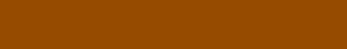 The color brown