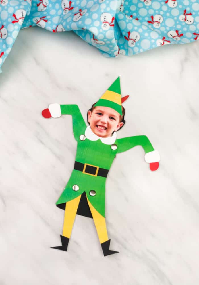 budy the elf craft for kids