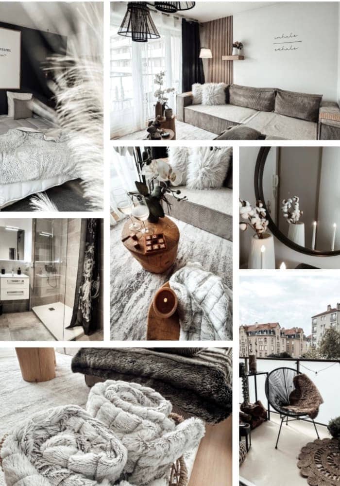 appartement-cosy-sejour-metz-collage-photo-salon-cuisine-balcon-décoration-chaleureuse