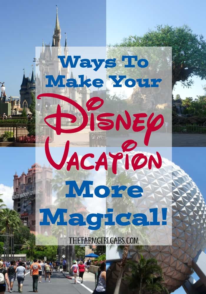 Ways to make your Walt Disney World family vacation more magical.