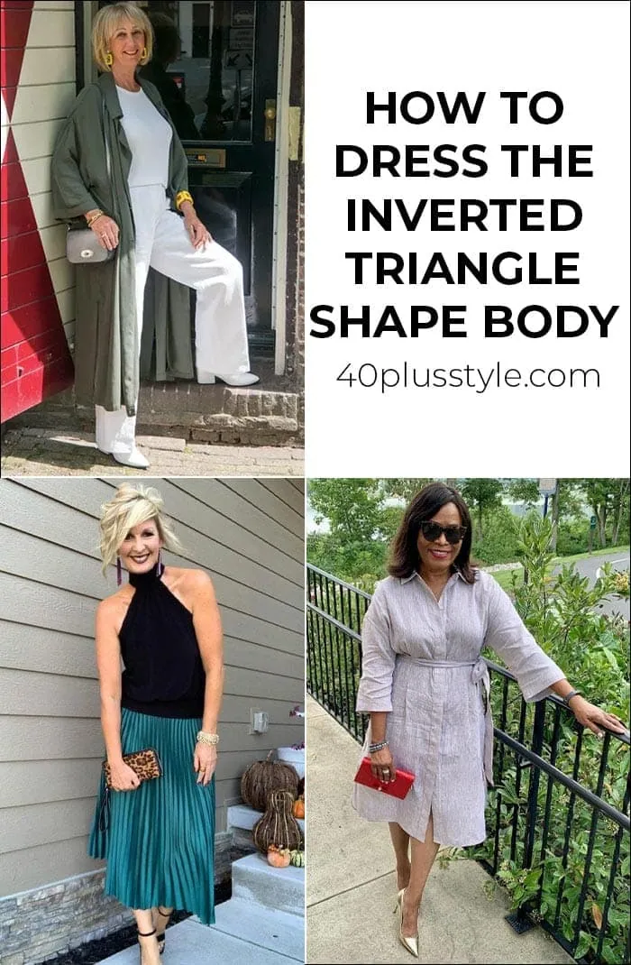 inverted triangle body shape - A capsule wardrobe for the inverted triangle
