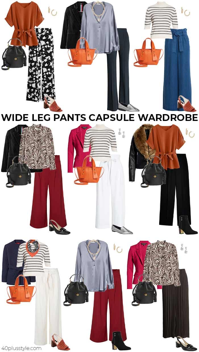 How to wear wide legged pants and the best wide leg pants outfit ideas