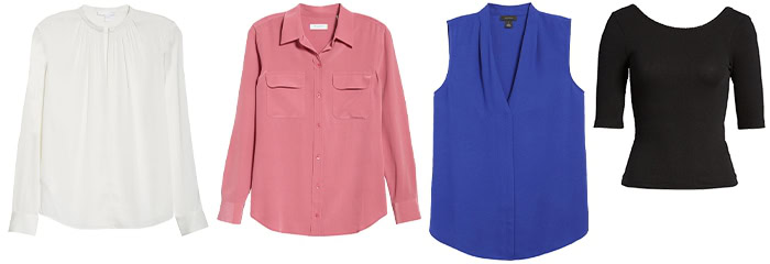 shirts and blouses to wear to a conference | 40plusstyle.com