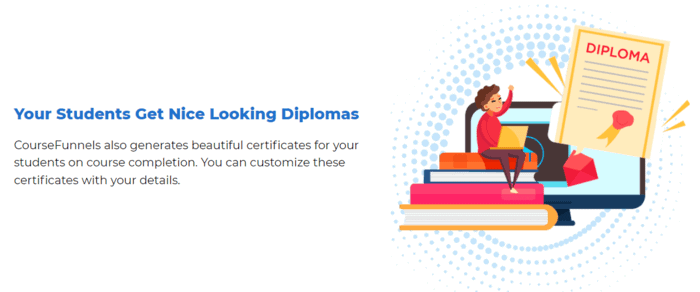 CourseFunnels get diploma