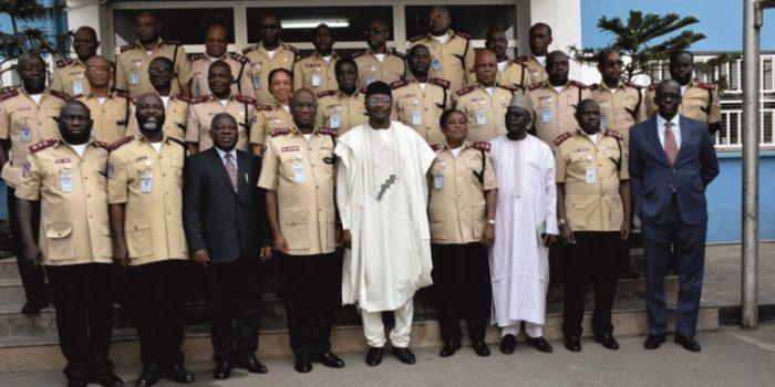 INEC CHAIRMAN VISITS RSHQ