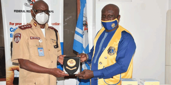 President, Association Of Lions Club, Abuja Visits RSHQ