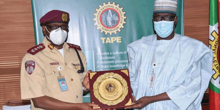 Corps Marshal Visits NNPC Corporate Headquarters