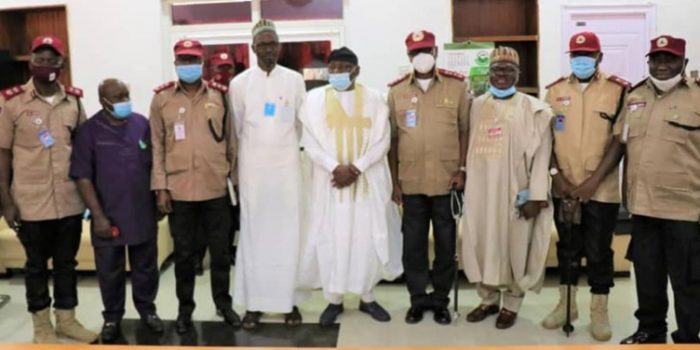Corps Marshal Visits Adamawa State Government House