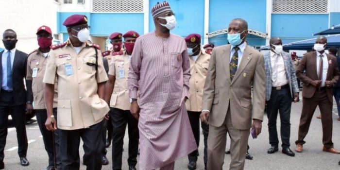 Secretary To The Government Of The Federation Visits RSHQ
