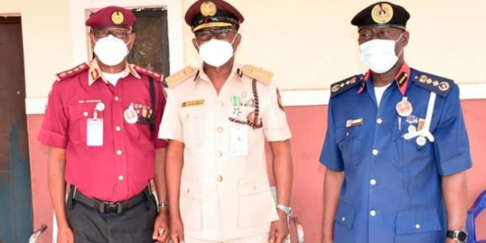 Corps Marshal Visits Immigration Headquarters