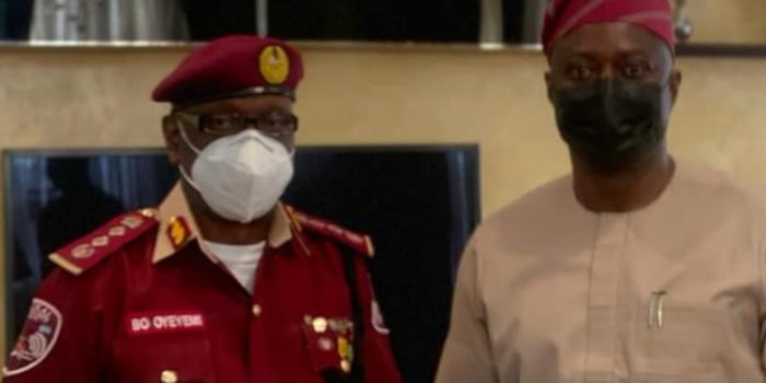 Corps Marshal Visits Oyo State Government House