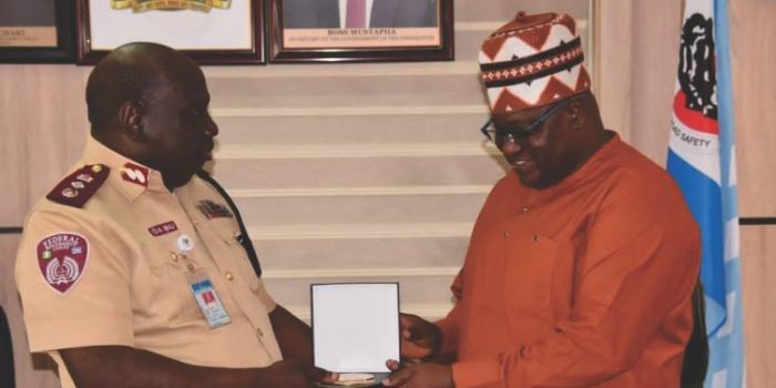 The Director General Of Nigerian Building And Road Research Institute Visits RSHQ