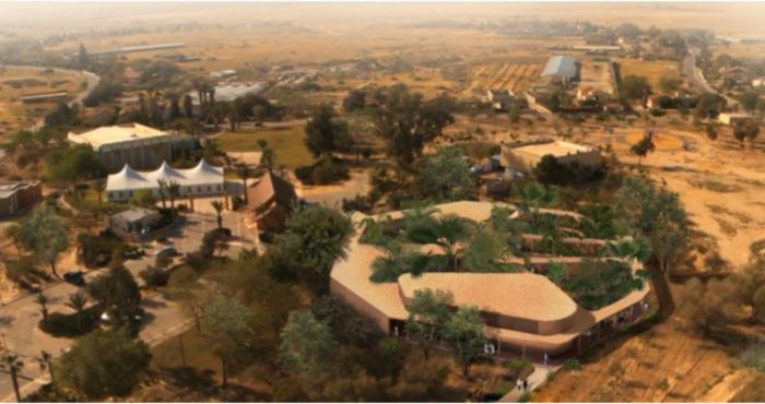 Artist's impression of the proposed Bnei Menashe heritage center
