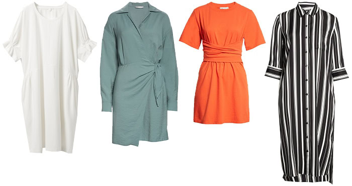 dresses to go with black jeans | 40plusstyle.com