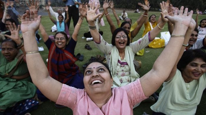 laughing club laughter yoga
