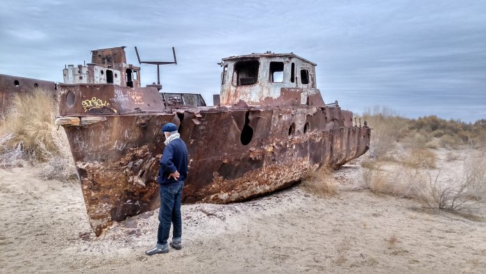 Moynaq ship cemetery Uzbekistan
