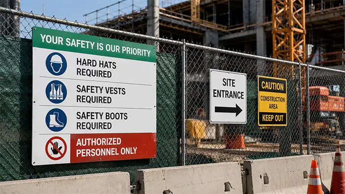 How Construction Site Signage Improves Safety and Communication