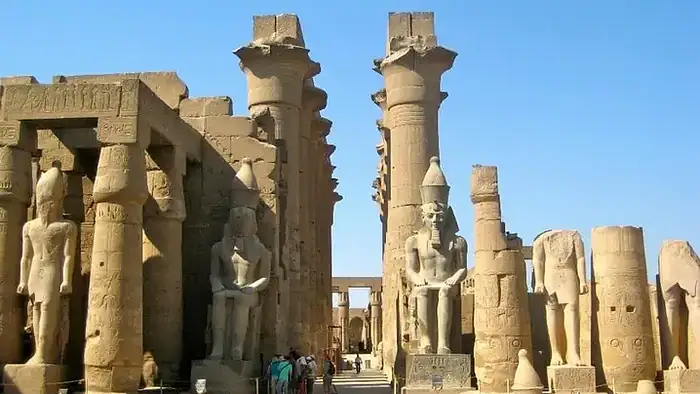 Luxor Temple and ancient monuments in Egypt