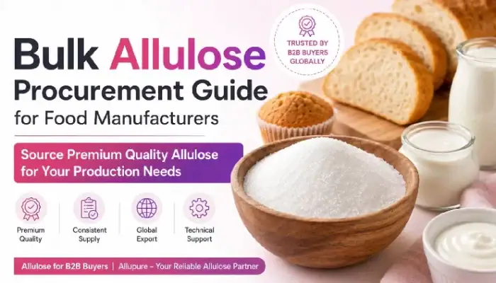 Bulk Allulose Procurement Guide for Food Manufacturers