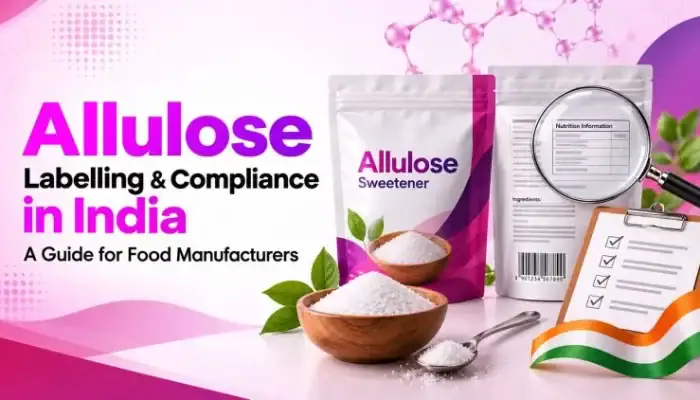 Allulose Labelling and Compliance in India A Guide for Food Manufacturers