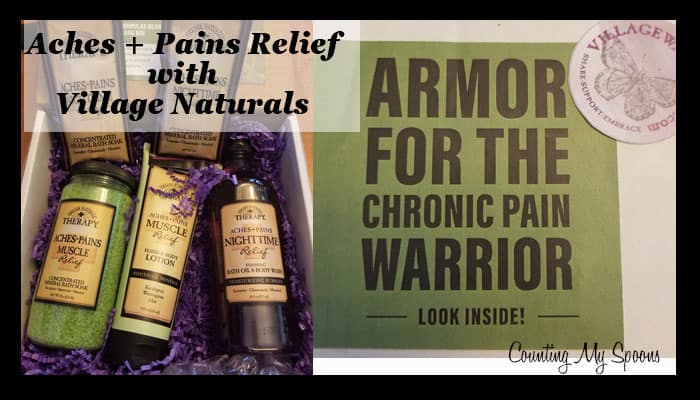 Aches + Pains Relief with Village Naturals