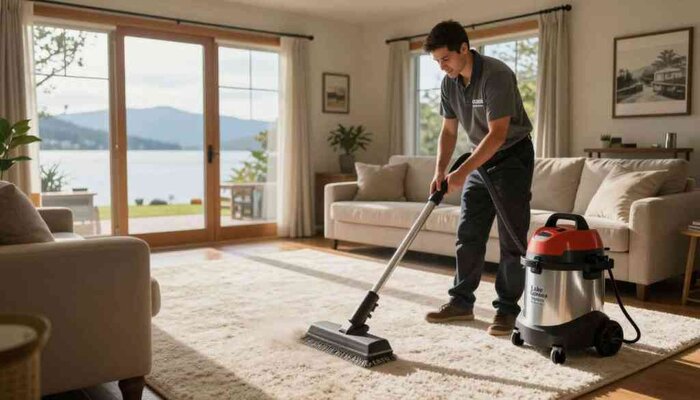 Professional carpet cleaning for allergy relief in Lake Geneva, WI.