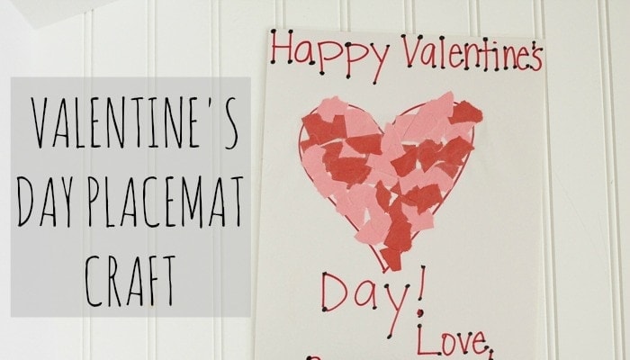 Preschool Valentines Day Craft Idea Featured