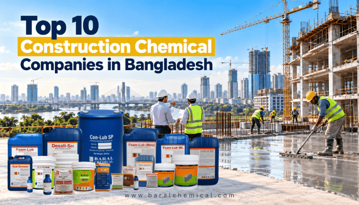 Top 10 Construction Chemical Companies in Bangladesh
