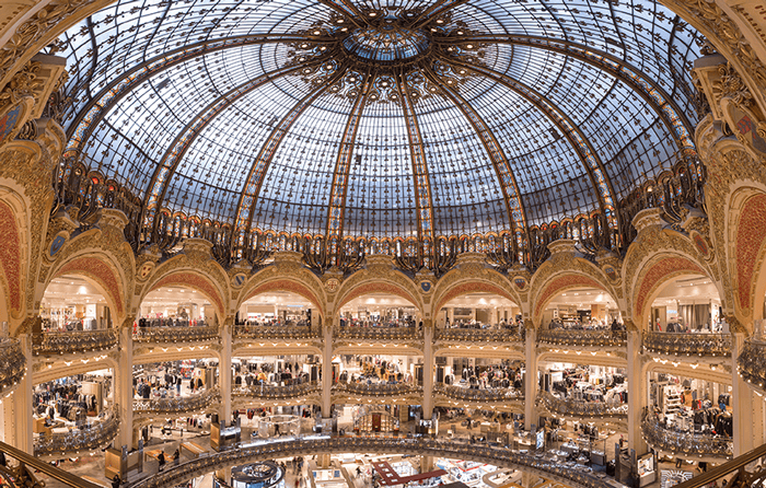 Vive una experiencia única en Galeries Lafayette Paris Haussmann