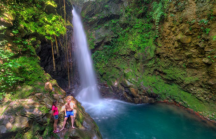 Oropendula Waterfall and hike