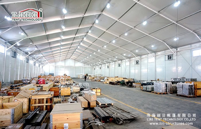 Warehouse tent
