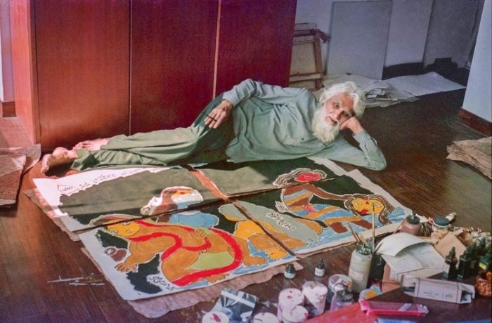 'Portrait': MF Hussain