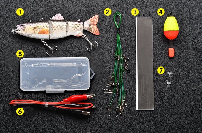 Electric Fishing Lure Wobbler - Tested 6 Color Options - Image 6