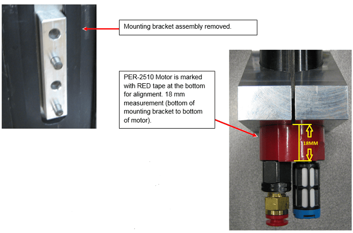 How To Install or Replace the PER-2599 Motor